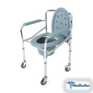 Medikaltec KY696 Kifidis Tekerlekli Tuvaletli Banyo Sandalyesi STD - Görsel 4