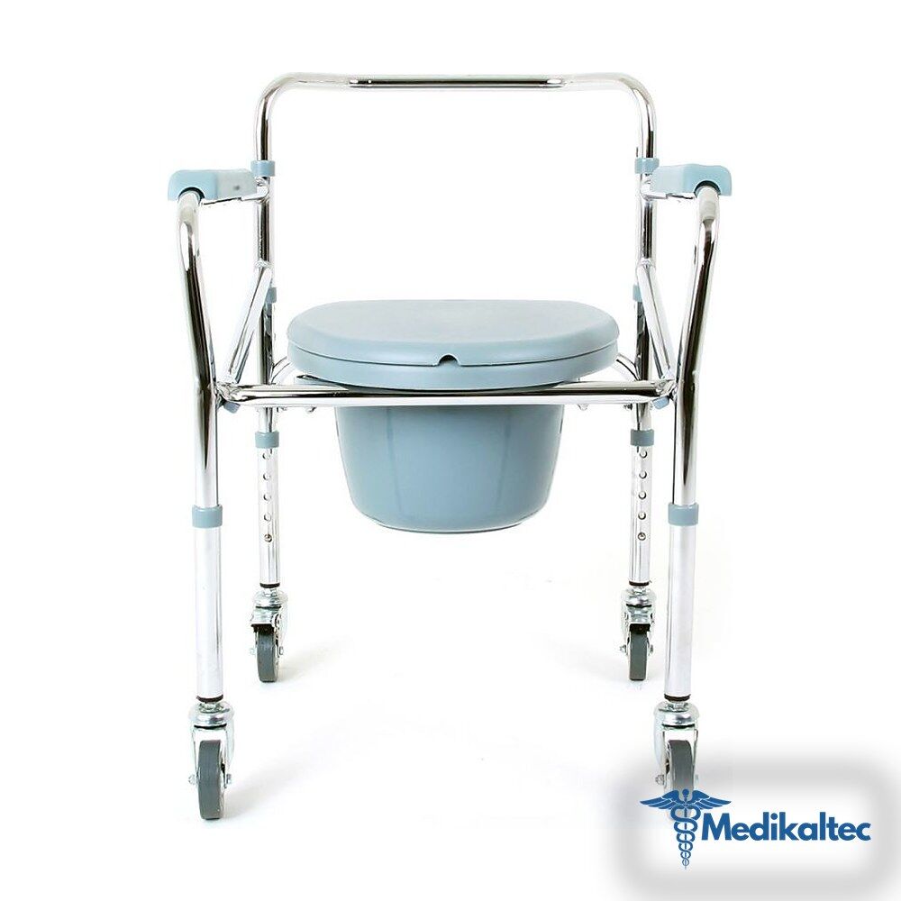 Medikaltec KY696 Kifidis Tekerlekli Tuvaletli Banyo Sandalyesi STD - Görsel 1