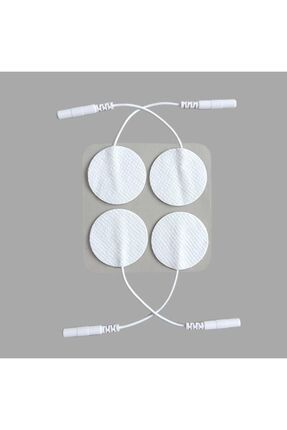 Medikaltec SOKETLİ ELEKTROT 3.2*3.2 CM E - Medikaltec SOKETLİ ELEKTROT 3.2*3.2 CM EMS TENS CİHAZI PİN GİRİŞLİ ELEKTROD , 2 PAKETYUVARLAK
