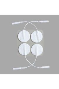 Medikaltec SOKETLİ ELEKTROT 3.2*3.2 CM E - Medikaltec SOKETLİ ELEKTROT 3.2*3.2 CM EMS TENS CİHAZI PİN GİRİŞLİ ELEKTROD , 2 PAKETYUVARLAK