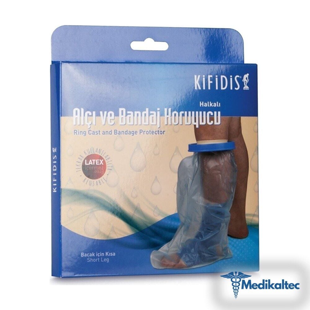Medikaltec Alçı Su Koruyucu Alçı Bonesi (Bacak Için Kısa) Medikaltec3101 - Görsel 1 (Ön görünüm)