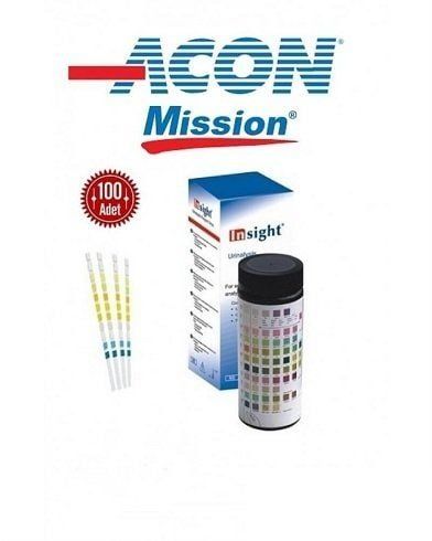 Acon İdrar Stribi Çubuğu 100 Testİdrar a - Medikaltec Acon İdrar Stribi Çubuğu Test Medikaltec8754 - Görsel 1 (Ön görünüm)