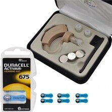 6 Adet Duracel Pil Ses Yükseltme İşitme Cihazı X-30