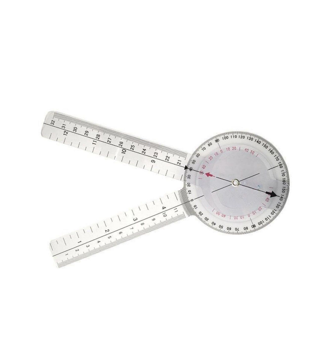 Medikaltec Plastik Gonyometre 20 cm Medikaltec3104 - Görsel 1 (Ön görünüm)