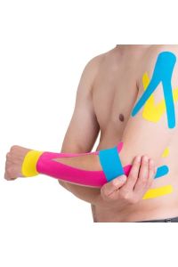 Medikaltec Vzn Kinesio Sport Tape – Sporcu Ağrı Bandı 5m X 5cm Mavi 4 Adet Medikaltec2105 - Görsel 3 (Ön görünüm)
