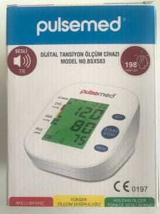 Pulsemed Konuşan Dijital Tansiyon Ölçüm - Medikaltec Konuşan Dijital Tansiyon Ölçüm Cihazı Medikaltec8760 - Görsel 2 (Ön…