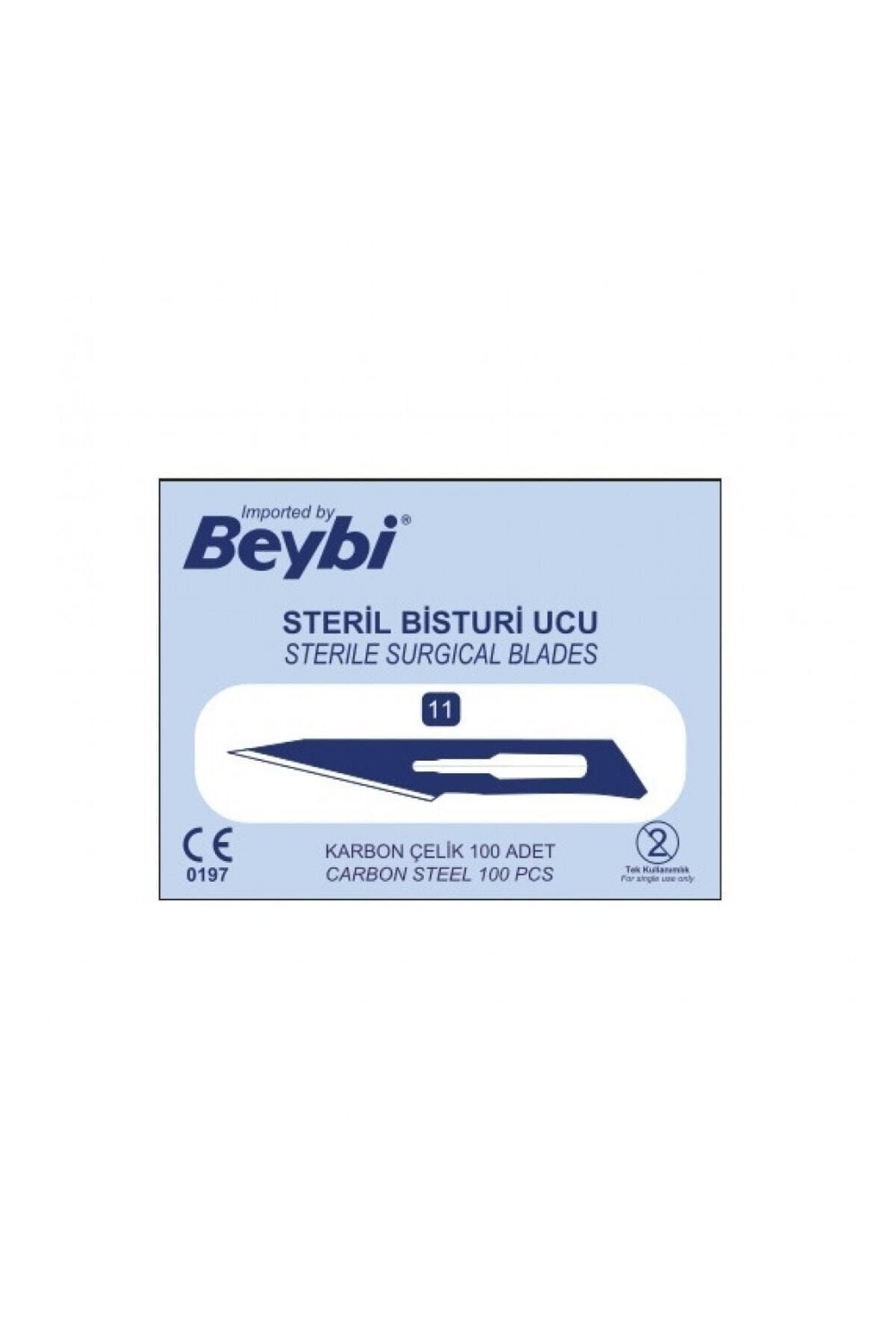Medikaltec Bistüri Ucu 11 Numara 3 Paket [300 Adet] Medikaltec3111 - Görsel 1 (Ön görünüm)
