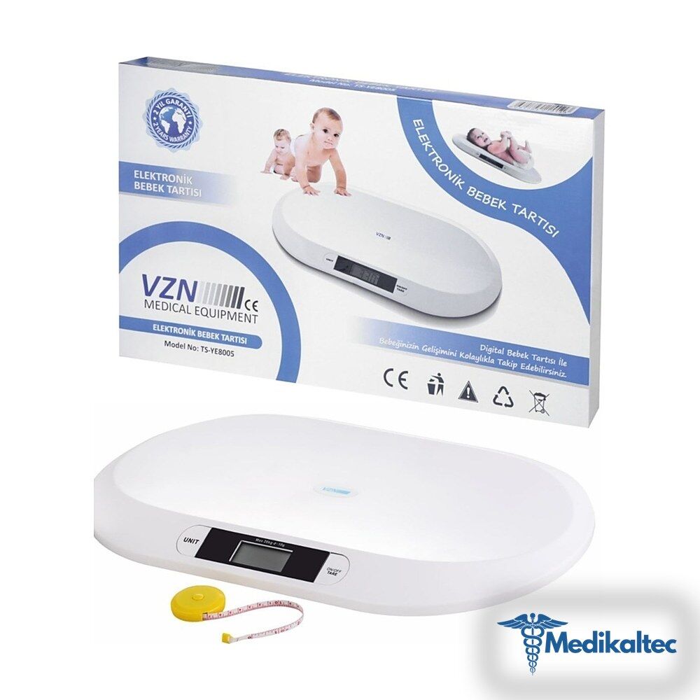 Medikaltec Elektronik Bebek Tartısı Mezura Medikaltec2111 - Görsel 1 (Ön görünüm)