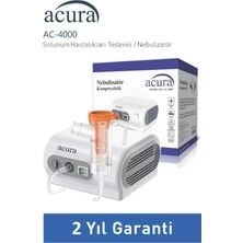 AC-4000 Hızlı Tedavi Süresi Sunan Dayanıklı Nebulizatör