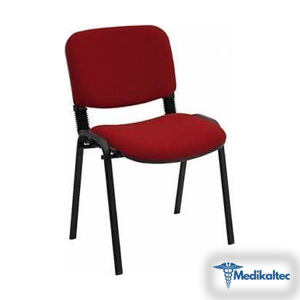 Medikaltec Form Sandalye Kırmızı-Kumaş Medikaltec1101 - Görsel 1 (Ön görünüm)