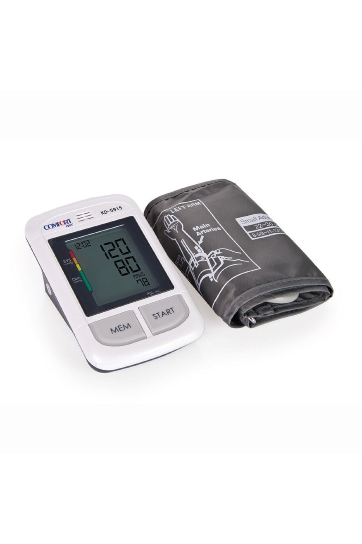 Medikaltec Comfort Plus Kd-5915 Üst Koldan Ölçme Konuşan Aleti Medikaltec4114 - Görsel 1 (Ön görünüm)