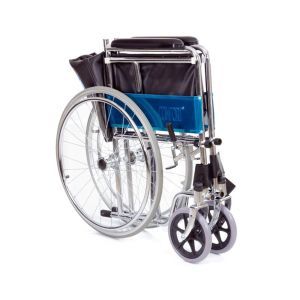 Comfort Plus BZ809 Derili Nikelaj Kaplı - Medikaltec Derili Nikelaj Kaplı Standart Tekerlekli Sandalye Medikaltec8768 …