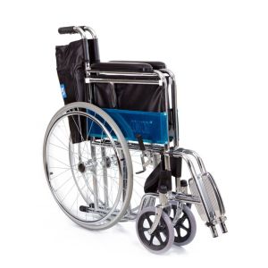 Comfort Plus BZ809 Derili Nikelaj Kaplı - Medikaltec Derili Nikelaj Kaplı Standart Tekerlekli Sandalye Medikaltec8768 …