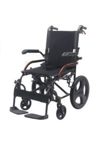 Medikaltec Comfort Plus Gk863labj-12 Jet Black Transfer Alüminyum Tekerlekli Sandalye