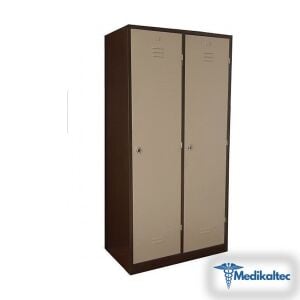 Medikaltec 2 Li Soyunma Dolabı Çelik Dolap Medikaltec5130 - Görsel 1 (Ön görünüm)