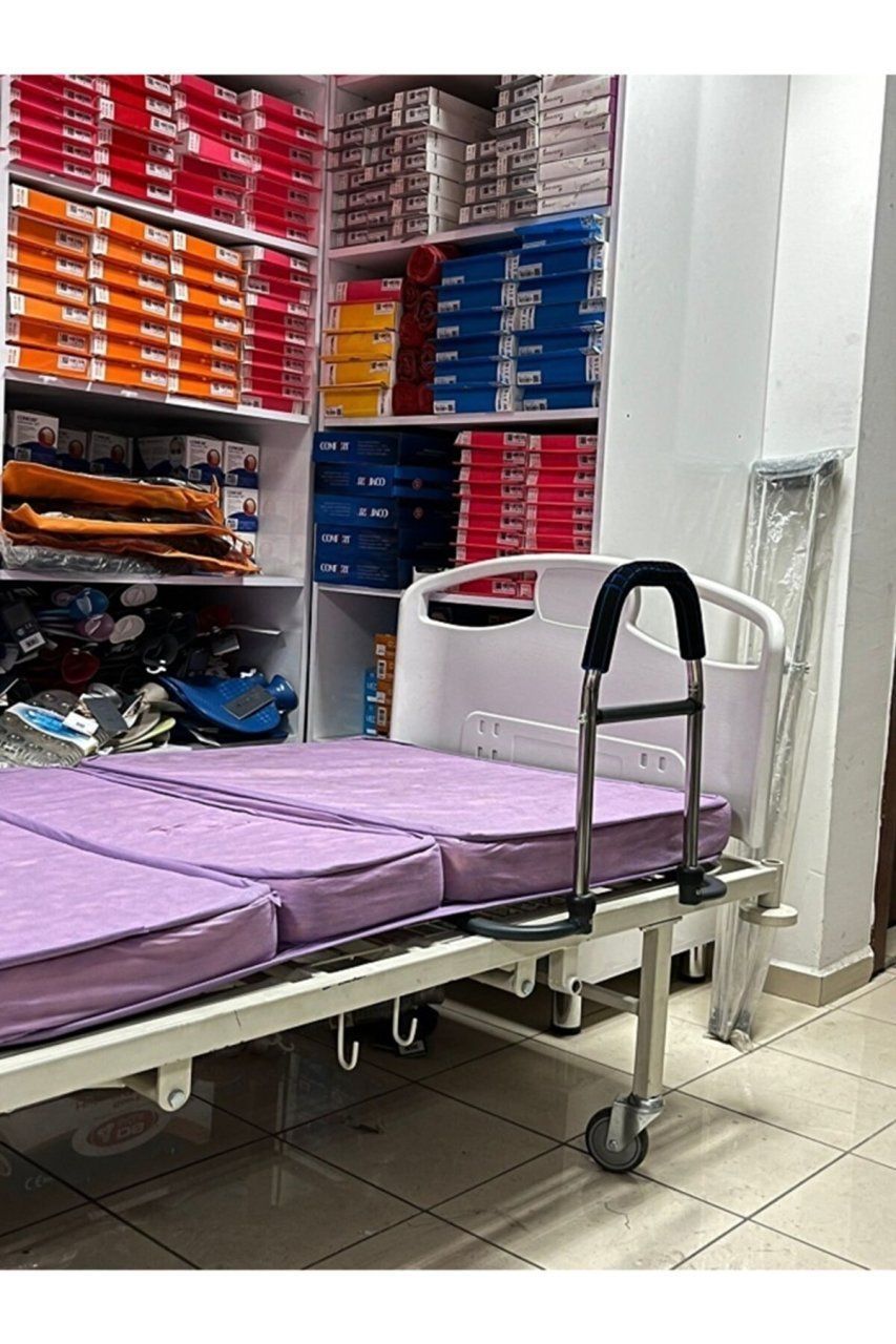 Yatak Yanı Tutunma BarıMedikal olmayan y - Medikaltec Yatak Yanı Tutunma Barı Medikaltec8777 - Görsel 1 (Ön görünüm)