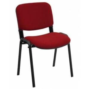 Medikaltec Öğretmen Sandalyesi Form Sandalye – Ergonomik, Şık ve Dayanıklı Çözüm Kırmızı Kumaş