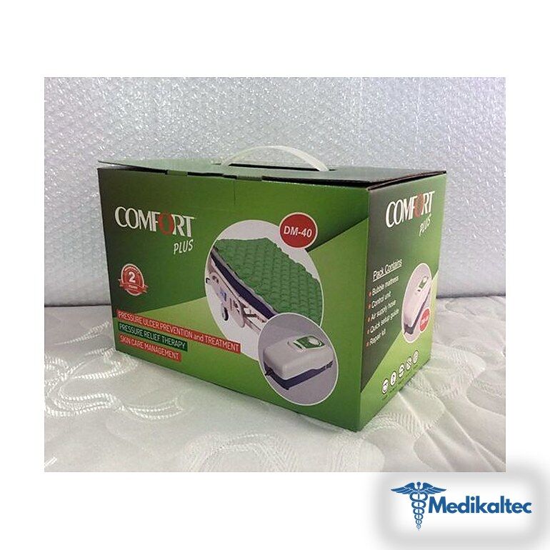 Comfort Plus Dm-40 Havalı Yatak Yeşil Şi - Medikaltec - Havalı Yatak Yeşil Şilteli Medikaltec7681 - Görsel 1 (Ön görünüm)