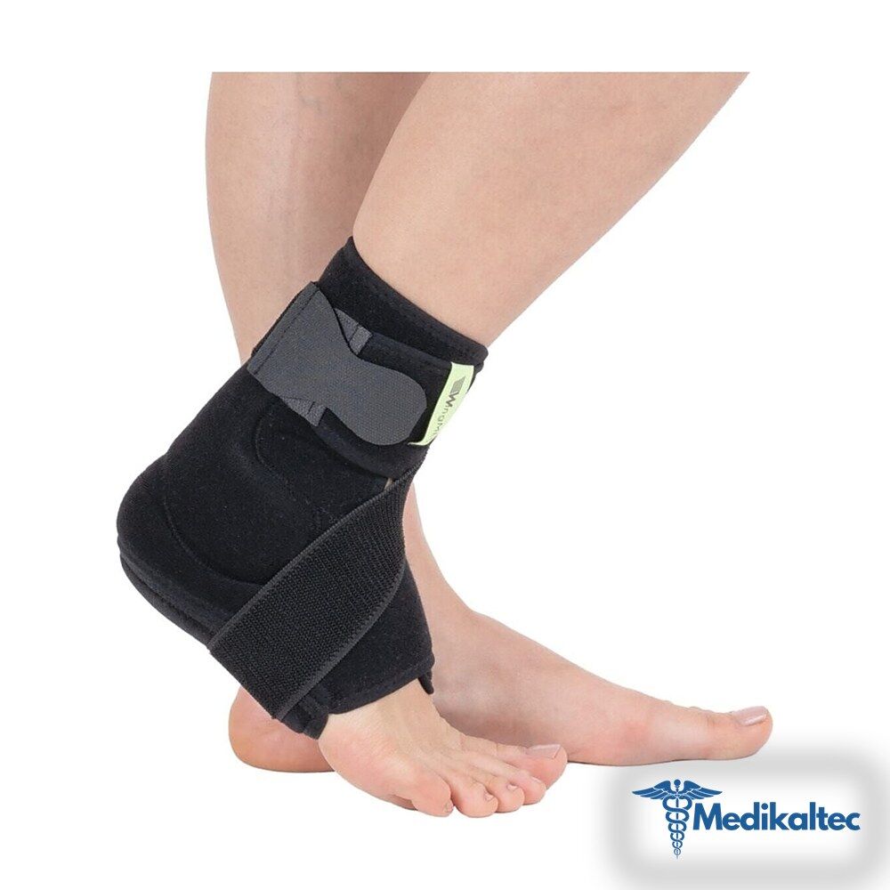Medikaltec Aşil Tendon Destekli Ayak Bileklik (Her İki Yanında ve Topuğun Altında Silikon Desteği Sunar) - Görsel 1