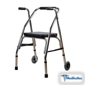 Medikaltec Pulsemed KY914L-5 Walker Tekerlekli Oturma Aparatlı Yürüteç - Görsel 1