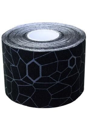 Medikaltec Sporcu Bandı Ağrı Bandı 5cm x - Medikaltec Sporcu Bandı Ağrı Bandı 5cm x 5mt Siyah Zeminde Gri ÇizgiliKinesiology Tape