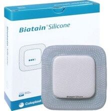 Coloplast (5 Adet) 33437 Biatain Silikon Yapışkan Köpüklü 15X15 Yara Örtüsü Silicone Adhesive Köpük