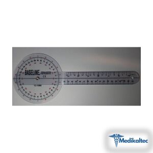 Baseline Plastik Gonyometre 360 Derece 3 - Medikaltec Baseline Plastik Gonyometre Derece cm - Görsel 3