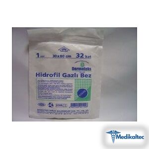 Medikaltec Hidrofil Gazlı Bez Steril 100 Tanesi Medikaltec5150 - Görsel 1 (Ön görünüm)