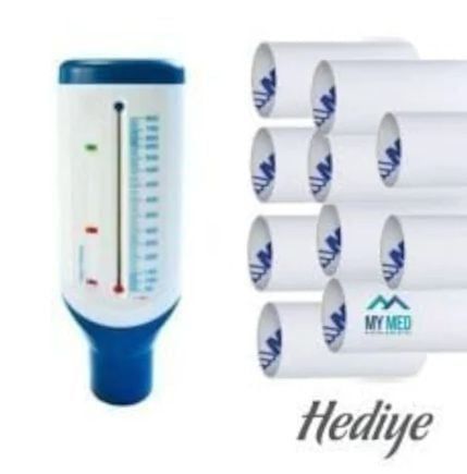 Medikaltec Peakflowmetre Pefmetre 10 Adet Karton Ağızlık Hediye