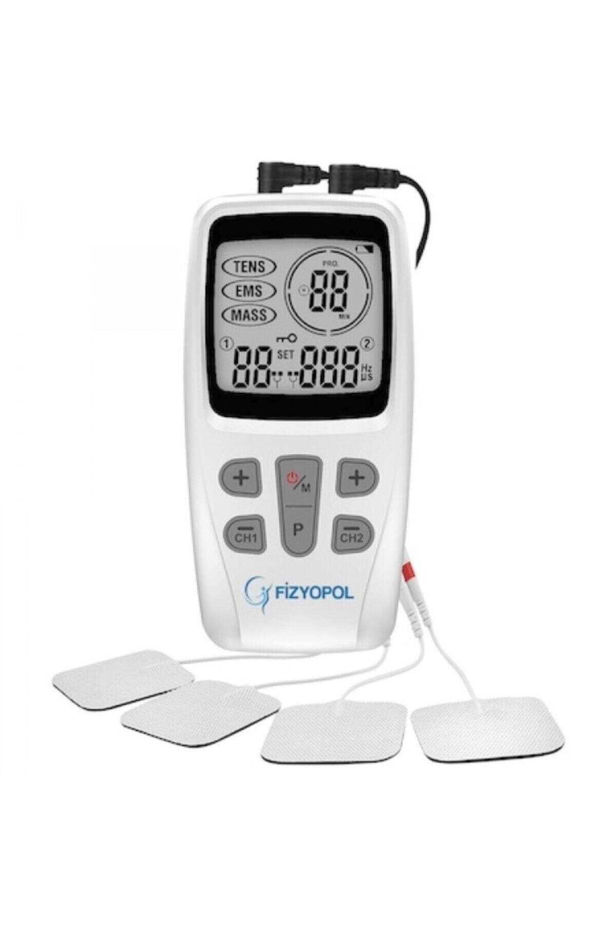 Medikaltec Fizyopol X-pool 2 Kanallı 3 Lü Teapi Tens Cihazı Ems Cihazı Porttatif Bataryalı 3-in-1