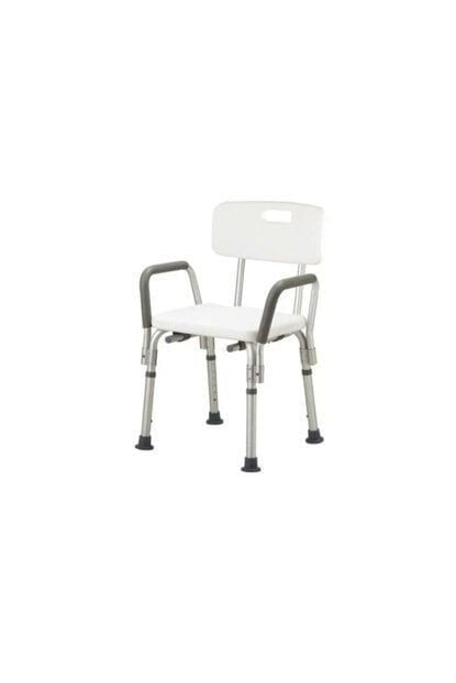 Banyo Taburesi KolluDUŞ SANDALYESİ ALÜMİ - Medikaltec Banyo Taburesi Kollu