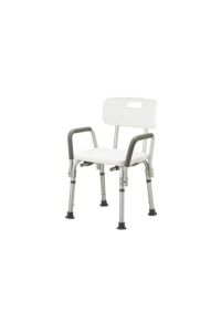 Banyo Taburesi KolluDUŞ SANDALYESİ ALÜMİ - Medikaltec Banyo Taburesi Kollu Medikaltec8796 - Görsel 1 (Ön görünüm)