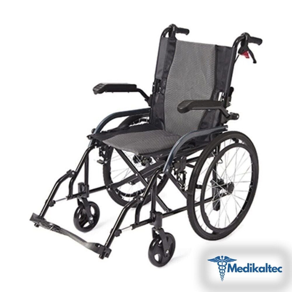 Medikaltec leo 164 Refakatçi Manuel Tekerlekli Sandalye W864 Medikaltec4147 - Görsel 1 (Ön görünüm)