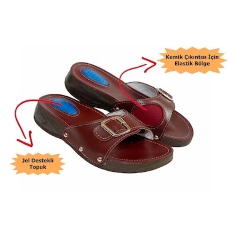 Medikaltec Topuk Dikeni Terliği Bordo 40 NUMARA