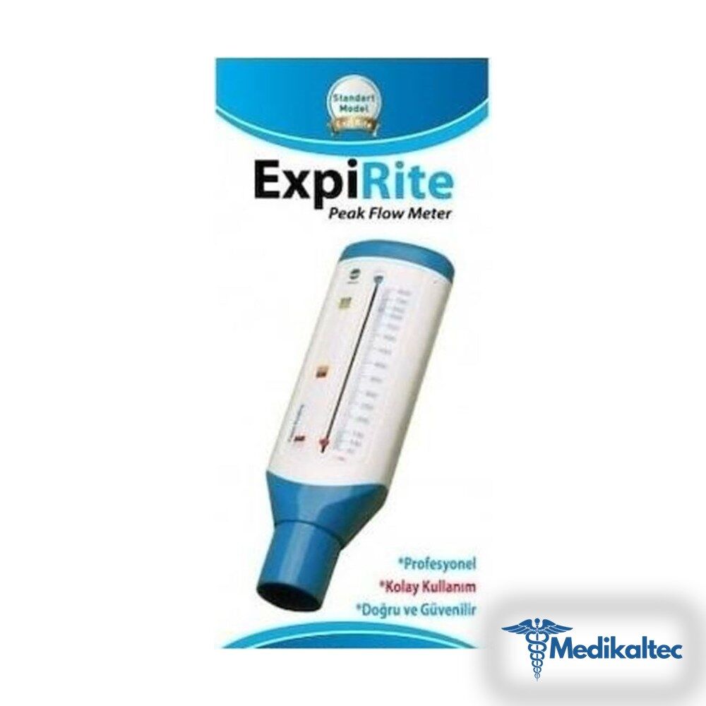 Medikaltec Expirite Peak Flow Metre +5 Adet Ağızlık Medikaltec4149 - Görsel 1 (Ön görünüm)