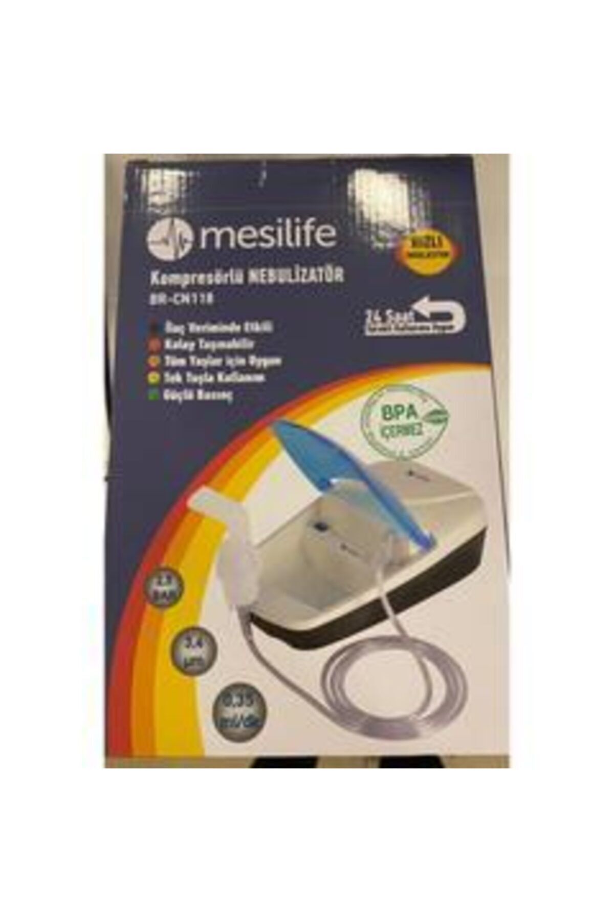 Medikaltec Komprosörlü Nebülizatör Br-cn118 Medikaltec4151 - Görsel 1 (Ön görünüm)