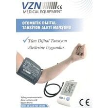 Medikaltec Tüm Dijital Tansiyon Aletleri - Medikaltec Tüm Dijital Tansiyon Aletlerine Uyumlu Geniş Kol Manşonu cm