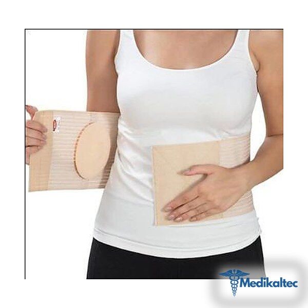 Medikaltec W422 Göbek Fıtığı Korsesi SMALL 16 Cm Medikaltec1149 - Görsel 1 (Ön görünüm)