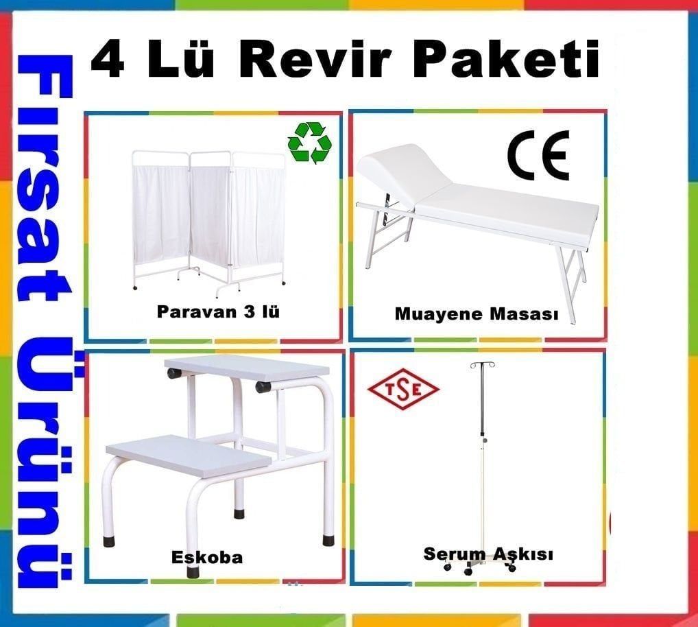 Muayene Masası Paravan Eskoba Serum Askı - Medikaltec Muayene Masası Paravan Eskoba Serum Askısı Medikaltec7724 - Görsel 1…