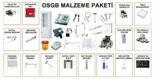 Revir Malzemeleri Hazır PaketiRevir Malz - Medikaltec Revir Malzemeleri Hazır Paketi Medikaltec7726 - Görsel 1 (Ön görünüm)