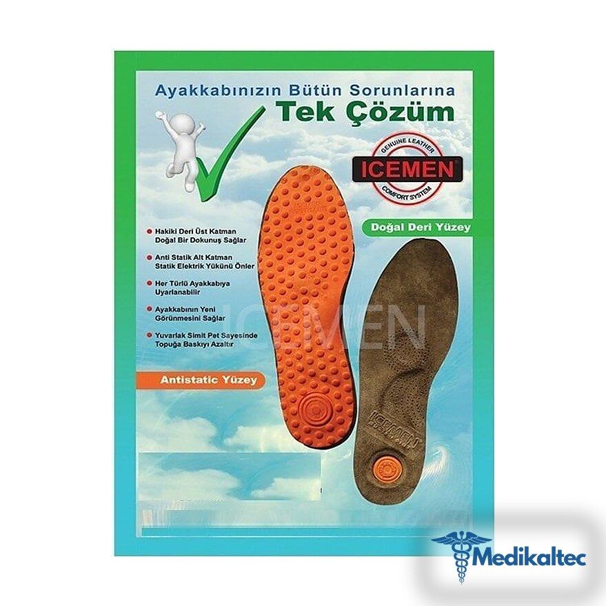 JEL TAKVİYELİ İNCE TABAN Her türlü ayakk - Medikaltec Jel Takviyeli İnce Taban Medikaltec7729 - Görsel 1 (Ön görünüm)