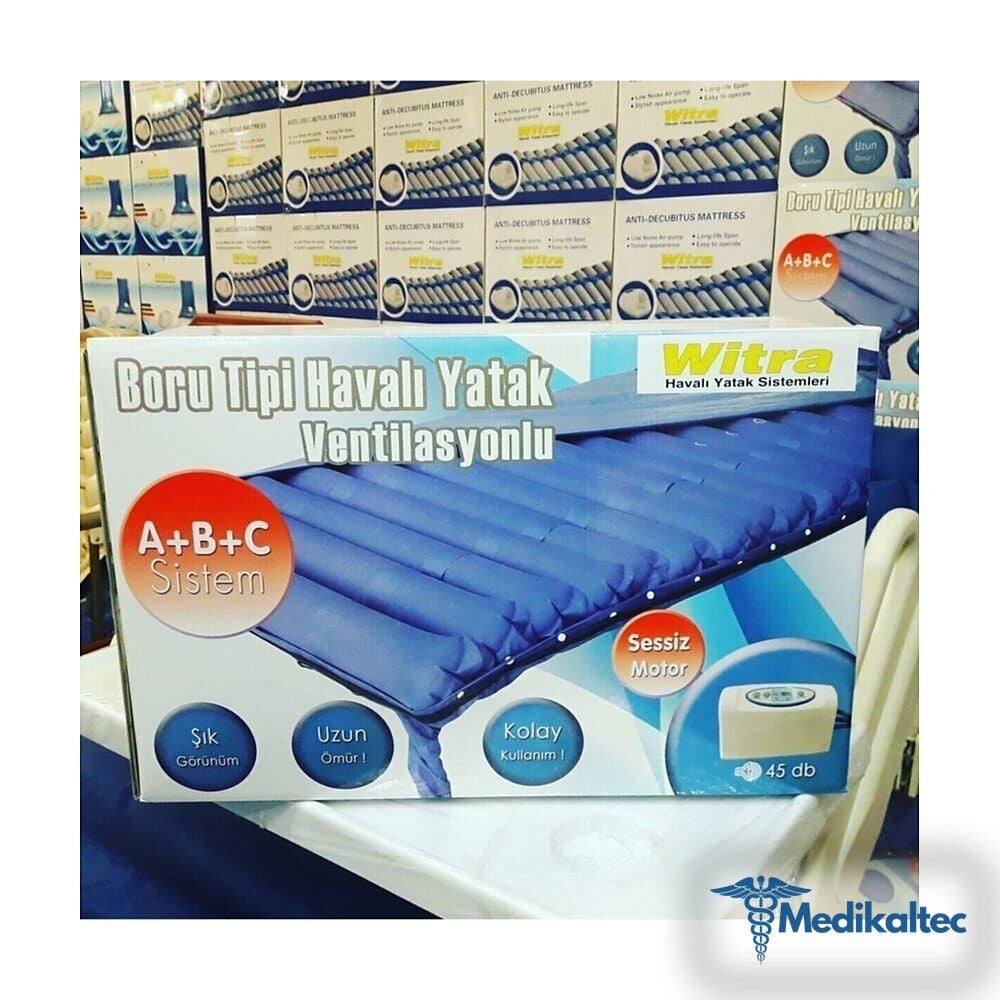 Medikaltec Witra A+b+c Ventilasyonlu Boru Tipi Ithal Havalı Yatak Medikaltec4175 - Görsel 1 (Ön görünüm)