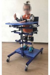 Medikaltec Ayakta Durma Masası Sehpası Gövde Destekli Small Kullanıcı Boyu: 80-130 cm