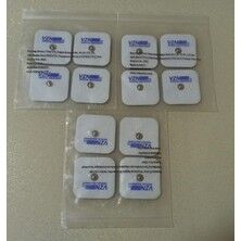 Medikaltec - Tens Cihaz Çıt Çıtlı Yedek  - Medikaltec - Tens Cihaz Çıt Çıtlı Yedek Elektrot 5x5 Tens Pedi 4 Lü ( 3 Paket )