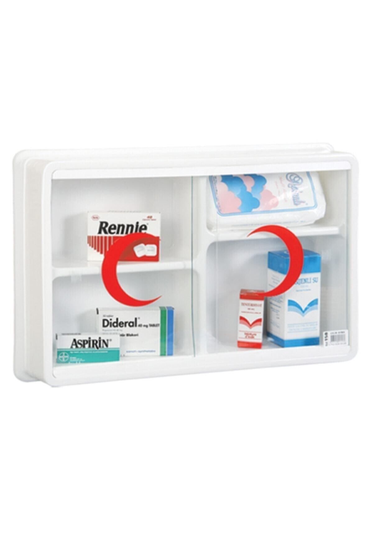 New Ecza Dolabı (ilk Yardım Dolabı) 22916s Yeni Medikaltec2181 - Görsel 1 (Ön görünüm)