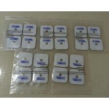 Medikaltec - Tens Cihaz Çıt Çıtlı Yedek  - Medikaltec - Tens Cihaz Çıt Çıtlı Yedek Elektrot 5x5 Tens Pedi 4 Lü ( 5 Paket )