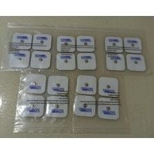 Medikaltec - Tens Cihaz Çıt Çıtlı Yedek  - Medikaltec - Tens Cihaz Çıt Çıtlı Yedek Elektrot 5x5 Tens Pedi 4 Lü ( 5 Paket )