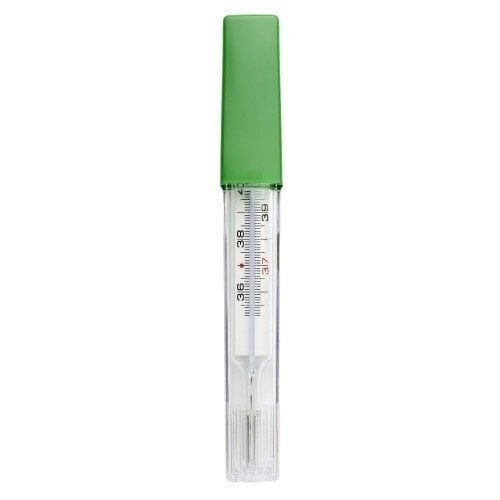 Cam Termometre Civa İçermeyen Oval Klini - Medikaltec Cam Termometre Civa İçermeyen Oval Klinik Geratherm