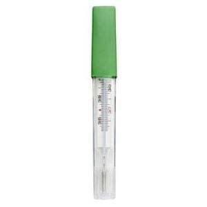 Cam Termometre Civa İçermeyen Oval Klini - Medikaltec Cam Termometre Civa İçermeyen Oval Klinik Geratherm