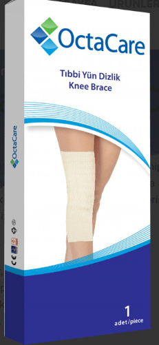 OctaCare Yün Dizlik S (34-37 cm) Beden
